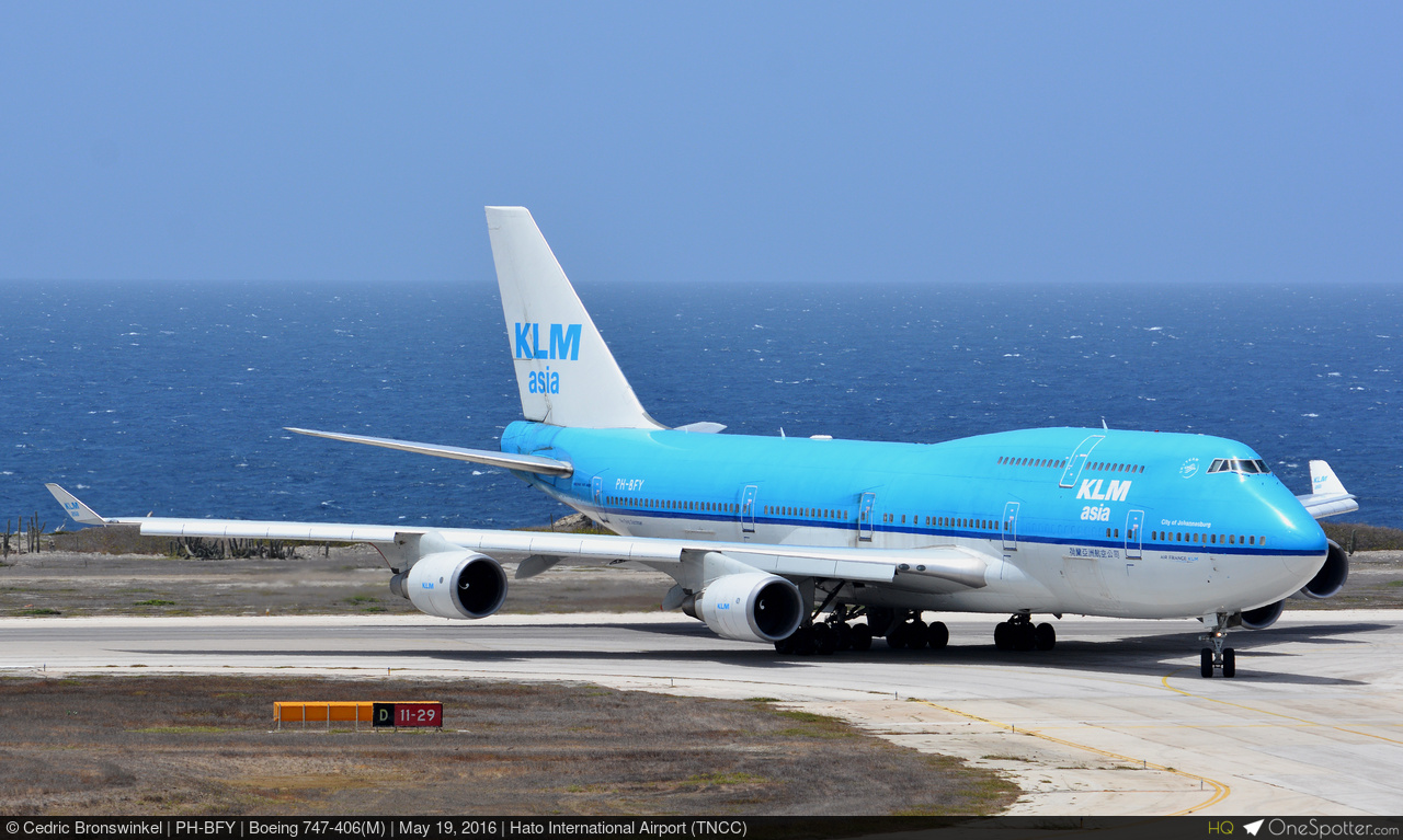 PH-BFY - KLM Asia Boeing 747-406(M), MSN 30455 | OneSpotter.com