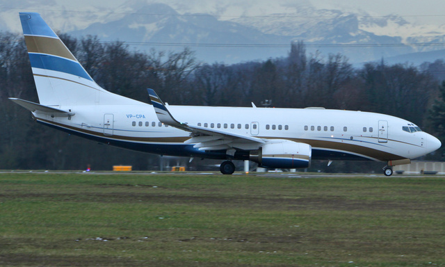 HZ-AG99 Aviation Horizons Boeing 737-7AW(BBJ), MSN 30031