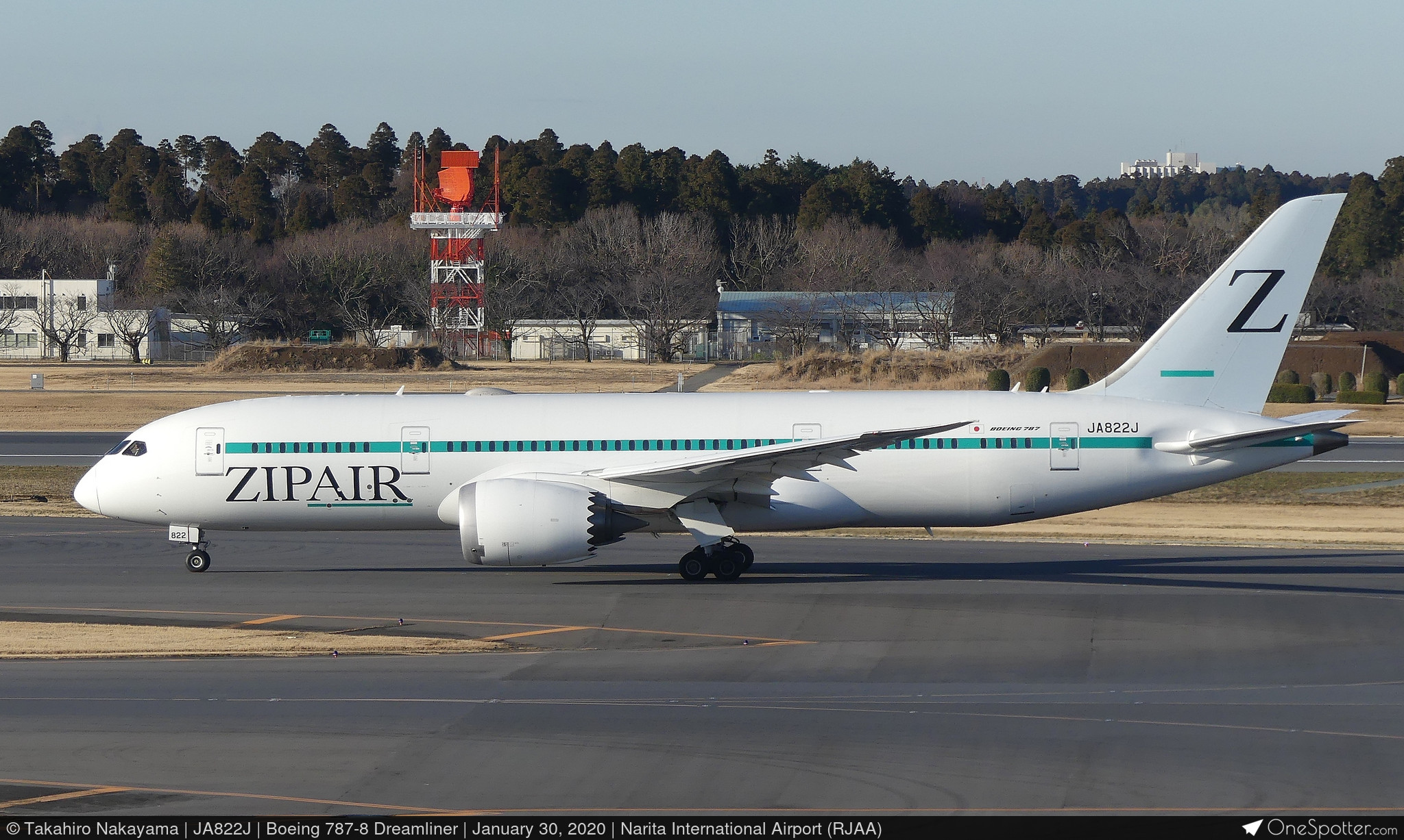 t2様 JA822J - ZIPAIR Tokyo Boeing 787-8 Dreamliner, MSN 34832