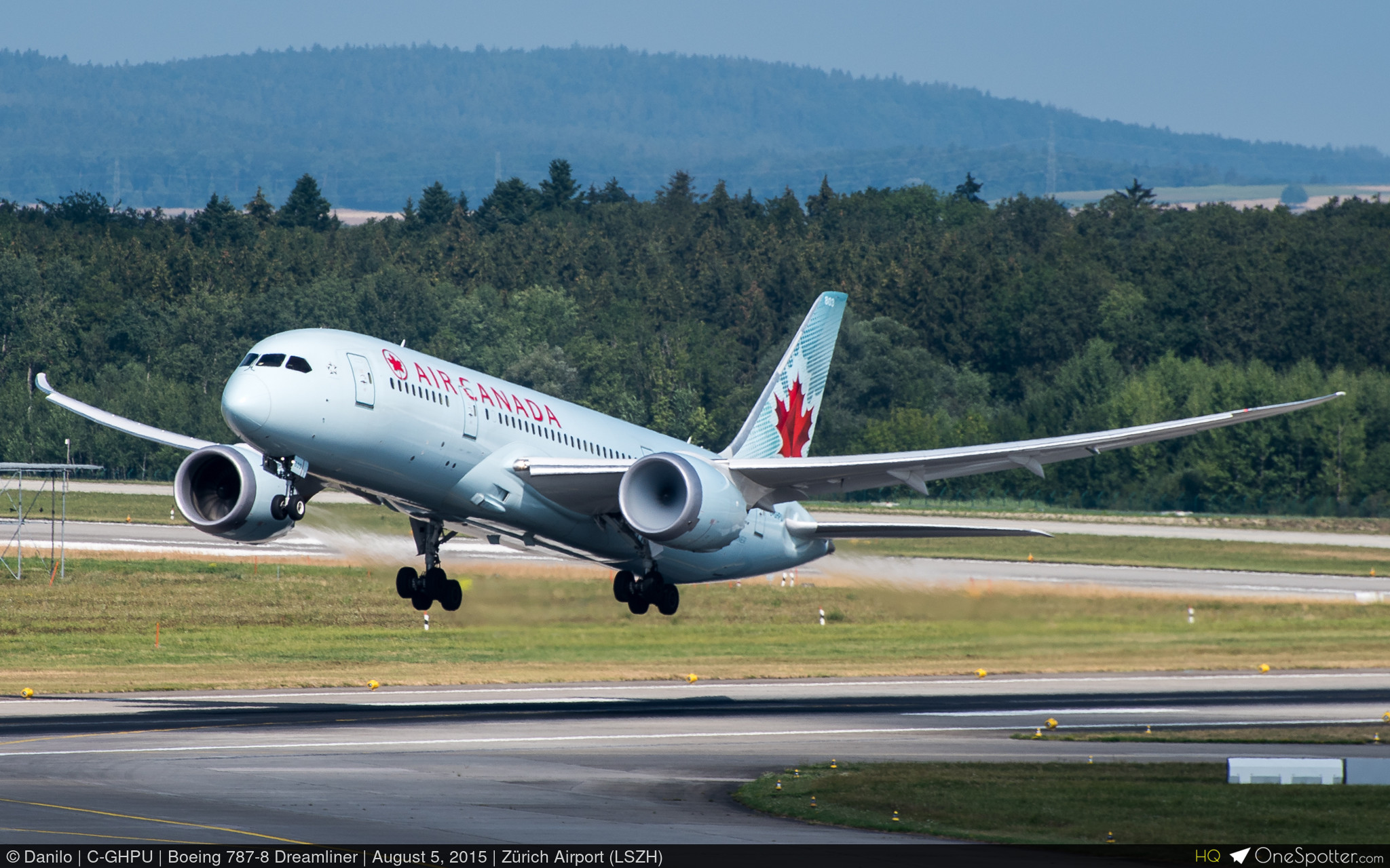 C-GHPU Air Canada Boeing 787-8 Dreamliner, MSN 35259