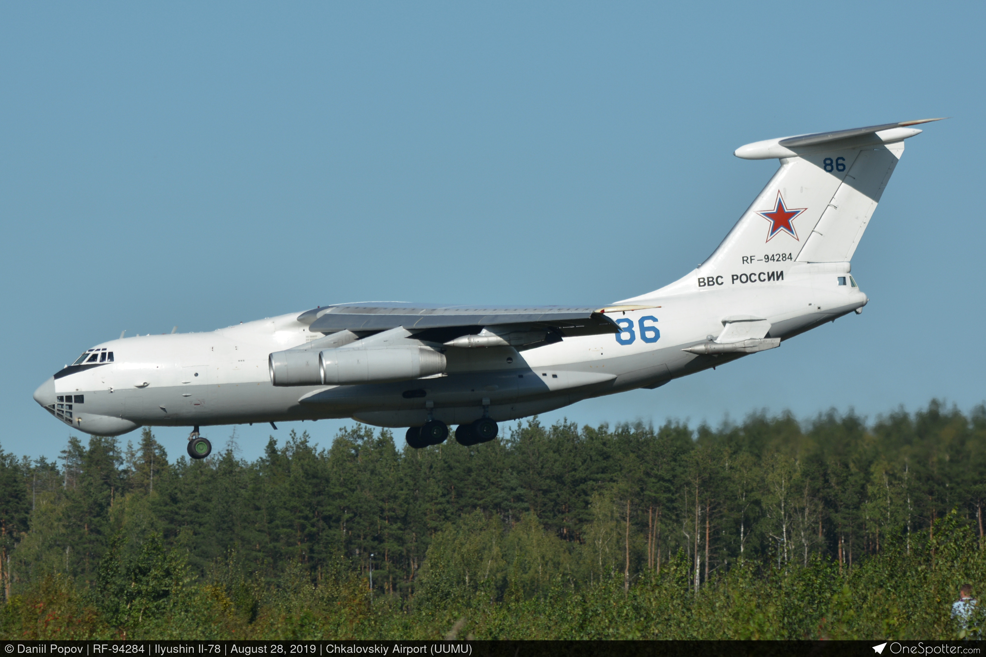 RF-94284 - Russia - Air Force Ilyushin Il-78, MSN 0093492786