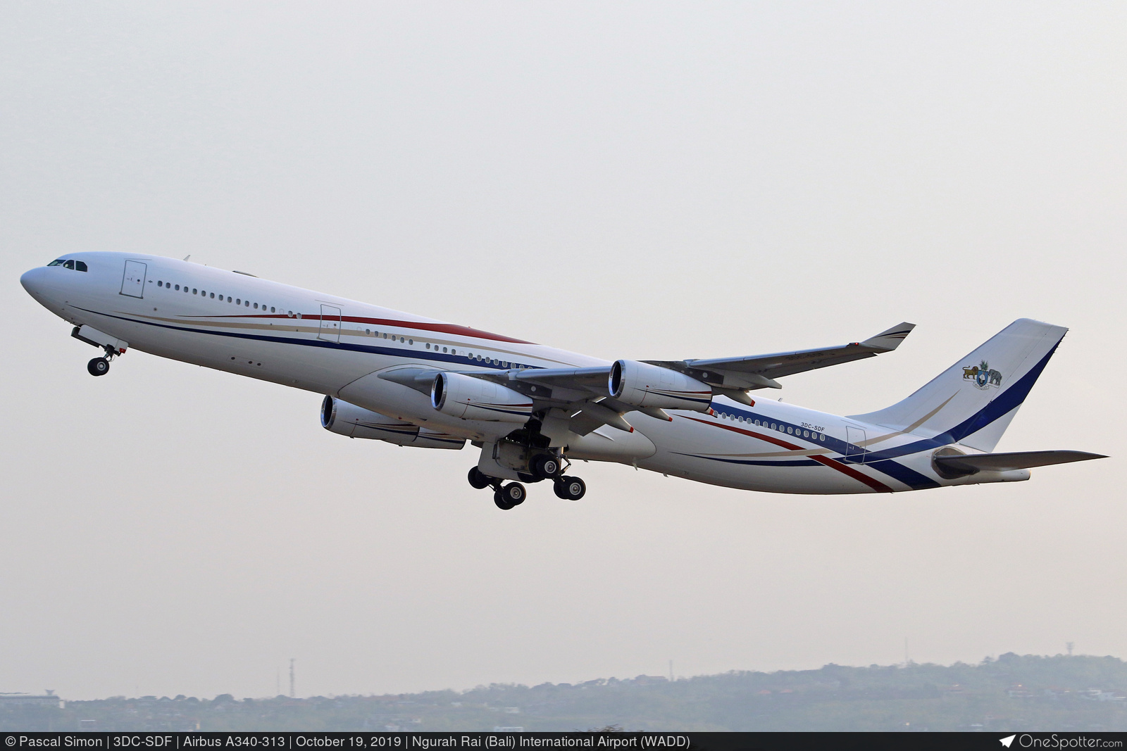 3DC-SDF Kingdom of Swaziland Airbus A340-313, MSN 406