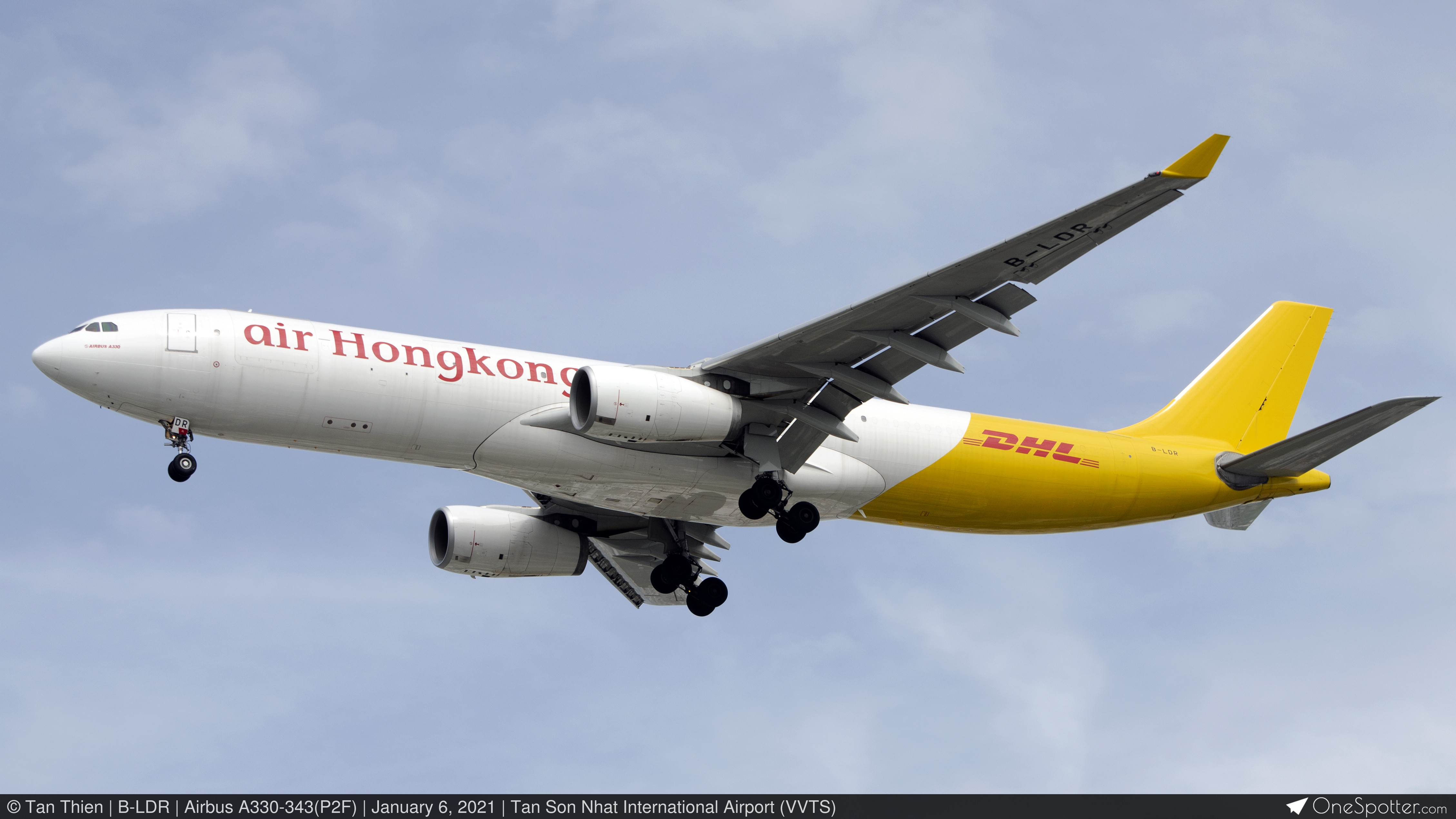 B-LDR DHL Aviation Airbus A330-343(P2F), MSN 777