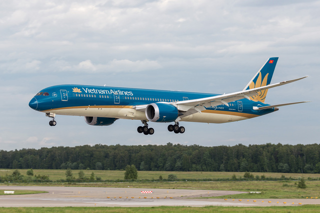 VN-A865 Vietnam Airlines Boeing 787-9 Dreamliner, MSN 38761