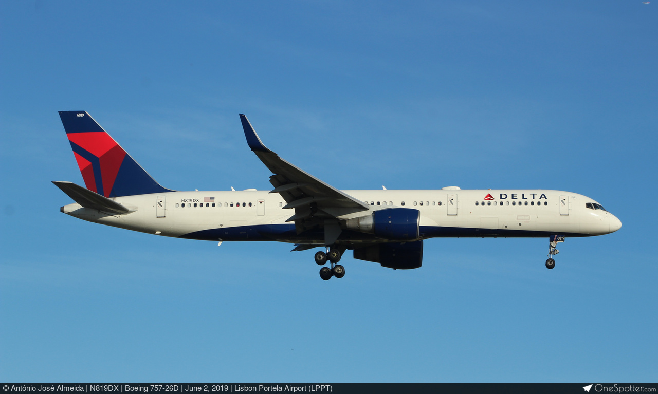 N819DX - Delta Air Lines Boeing 757-26D(WL), MSN 33959