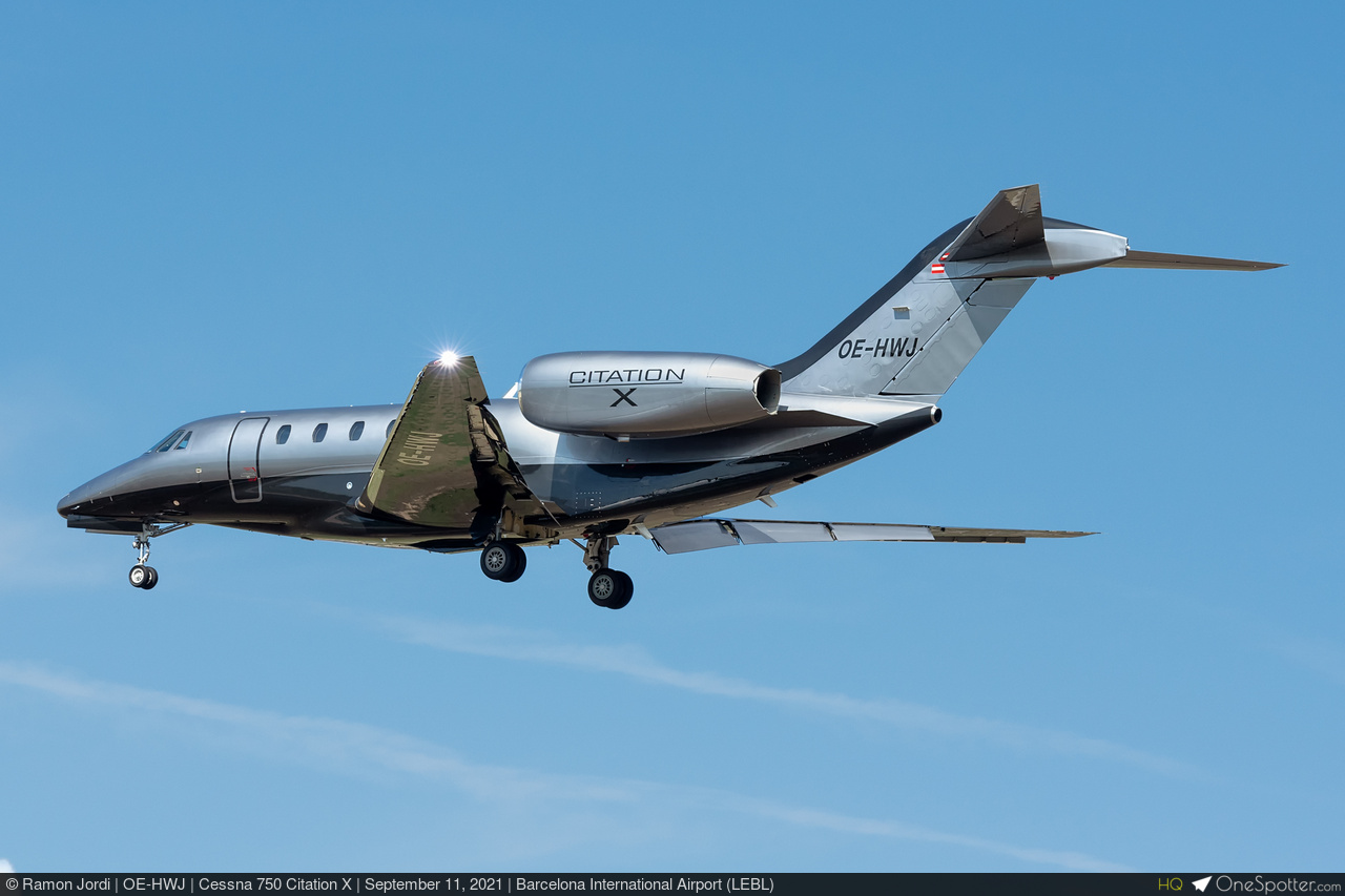 OE-HWJ - Avcon Jet Cessna 750 Citation X, MSN 750-0259