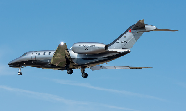 OE-HWJ Avcon Jet Cessna 750 Citation X, MSN 750-0259 | OneSpotter.com