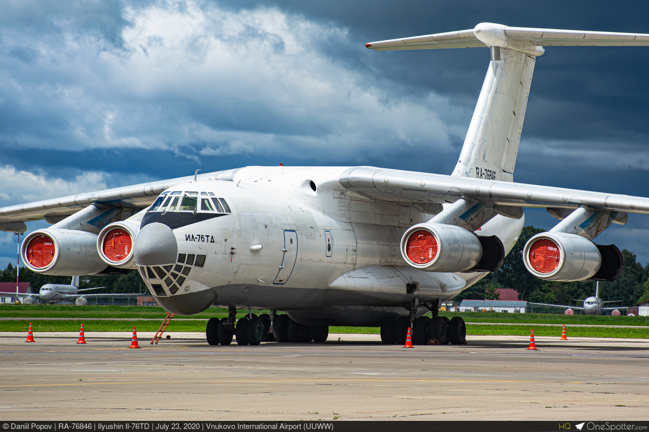 RA-76846 Aviacon Zitotrans Ilyushin Il-76TD, MSN 0093497936