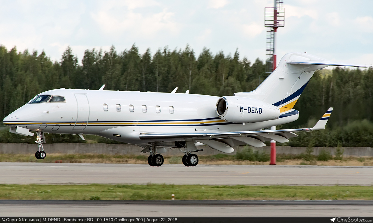 M-DEND - Campino Ltd Bombardier BD-100-1A10 Challenger 300, MSN