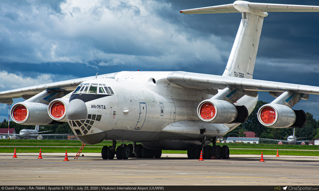 ライナス RA-76846 Aviacon Zitotrans Ilyushin Il-76TD, MSN 0093497936