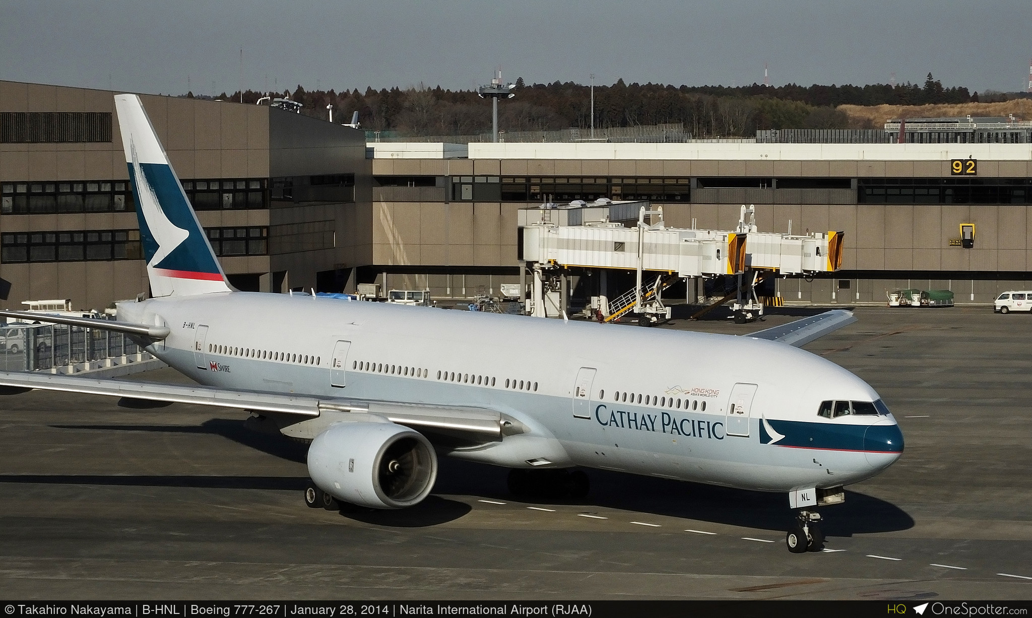 B-HNL Cathay Pacific Boeing 777-267, MSN 27116 | OneSpotter.com