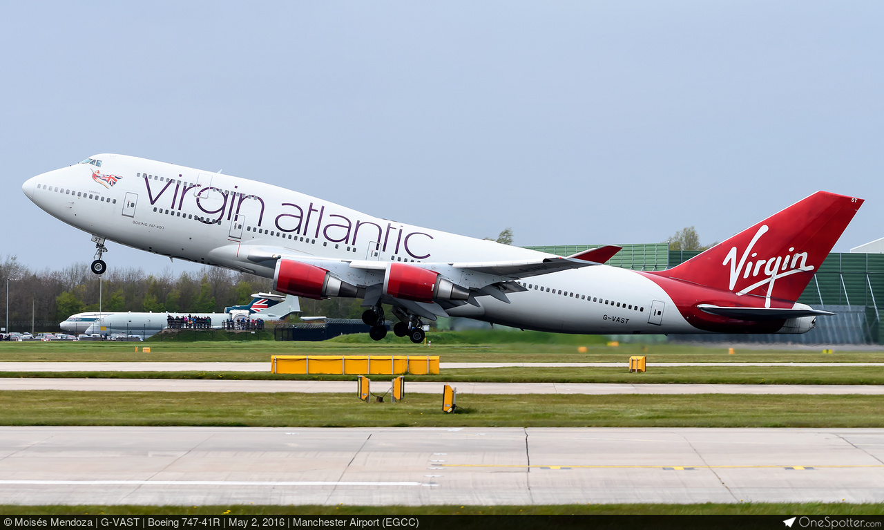 G-VAST - Virgin Atlantic Boeing 747-41R, MSN 28757 | OneSpotter.com