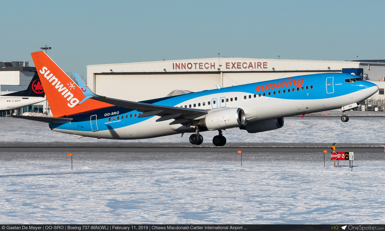 Sunwing Airlines OneSpotter