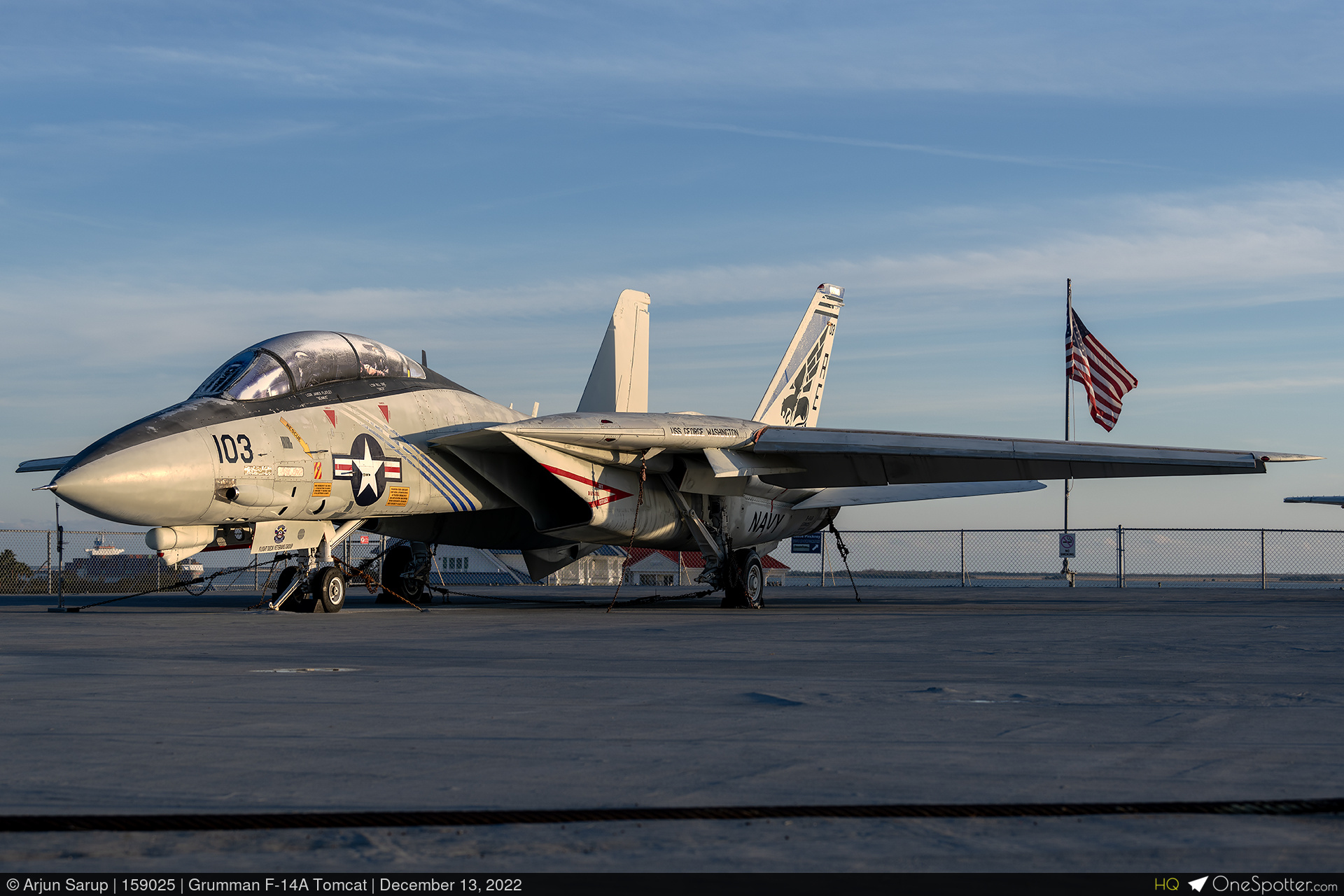伶 mini square photo 159025 - Grumman F-14A Tomcat, United States Navy