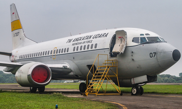 A-7307 - Indonesian Air Force Boeing 737-5U3, MSN 28730