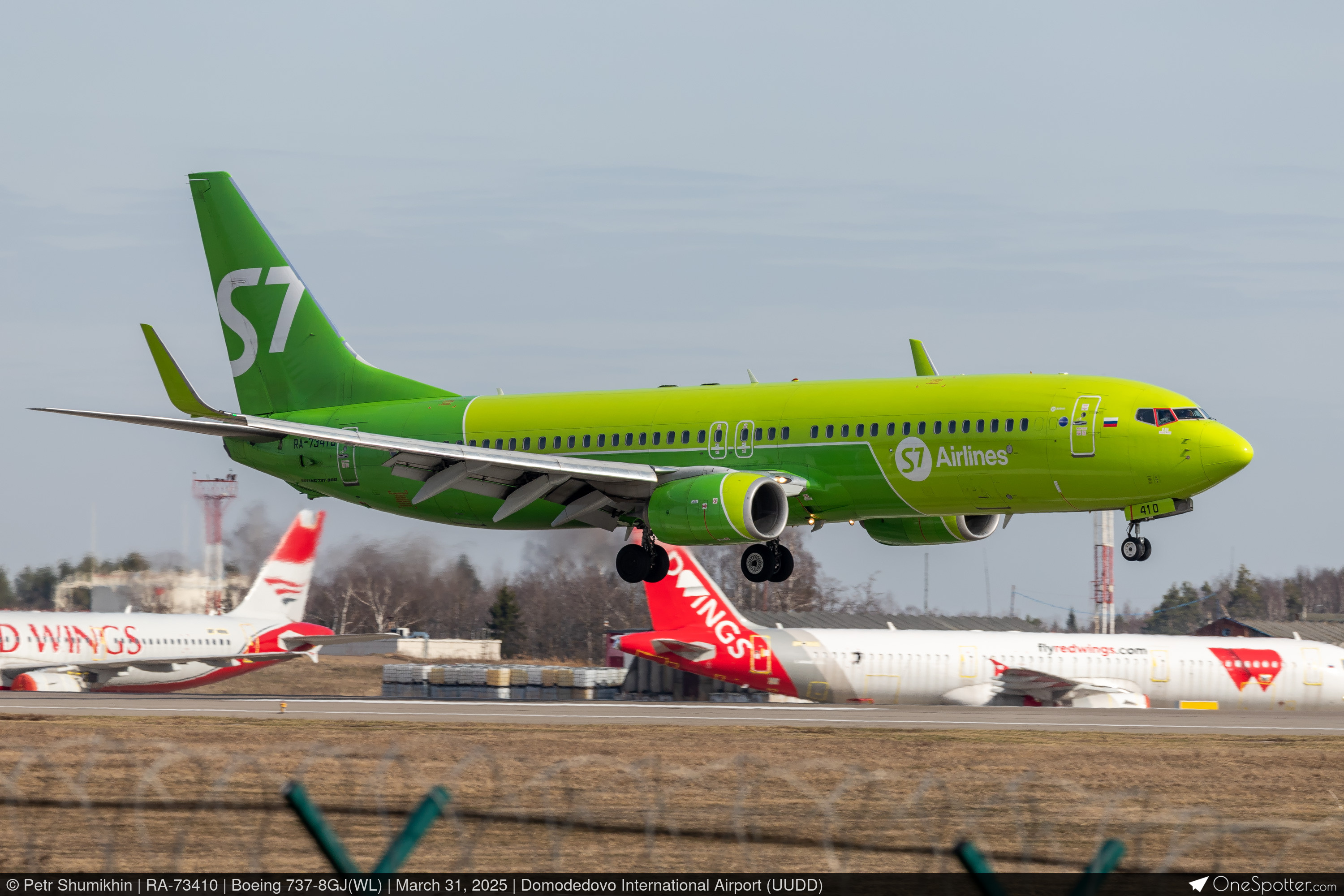 RA-73410 - S7 - Siberia Airlines Boeing 737-8GJ(WL), MSN 41399