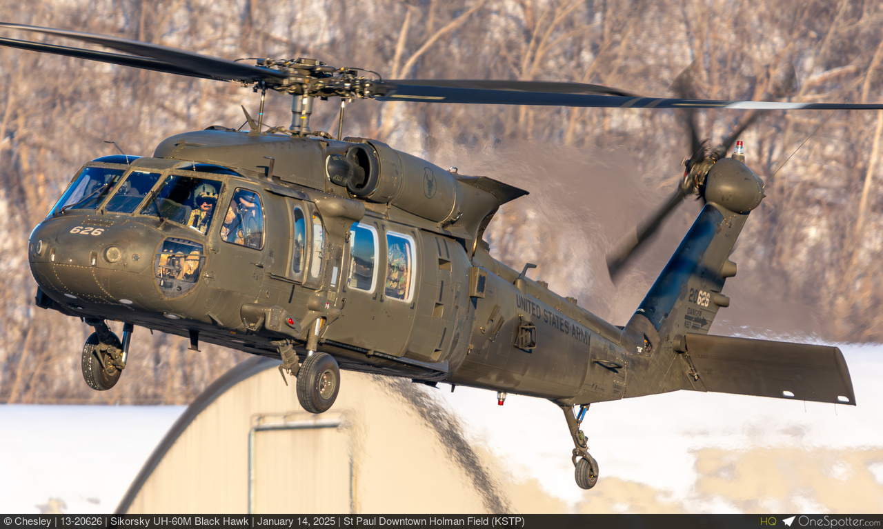 13-20626 - Sikorsky UH-60M Black Hawk, US Army | OneSpotter.com