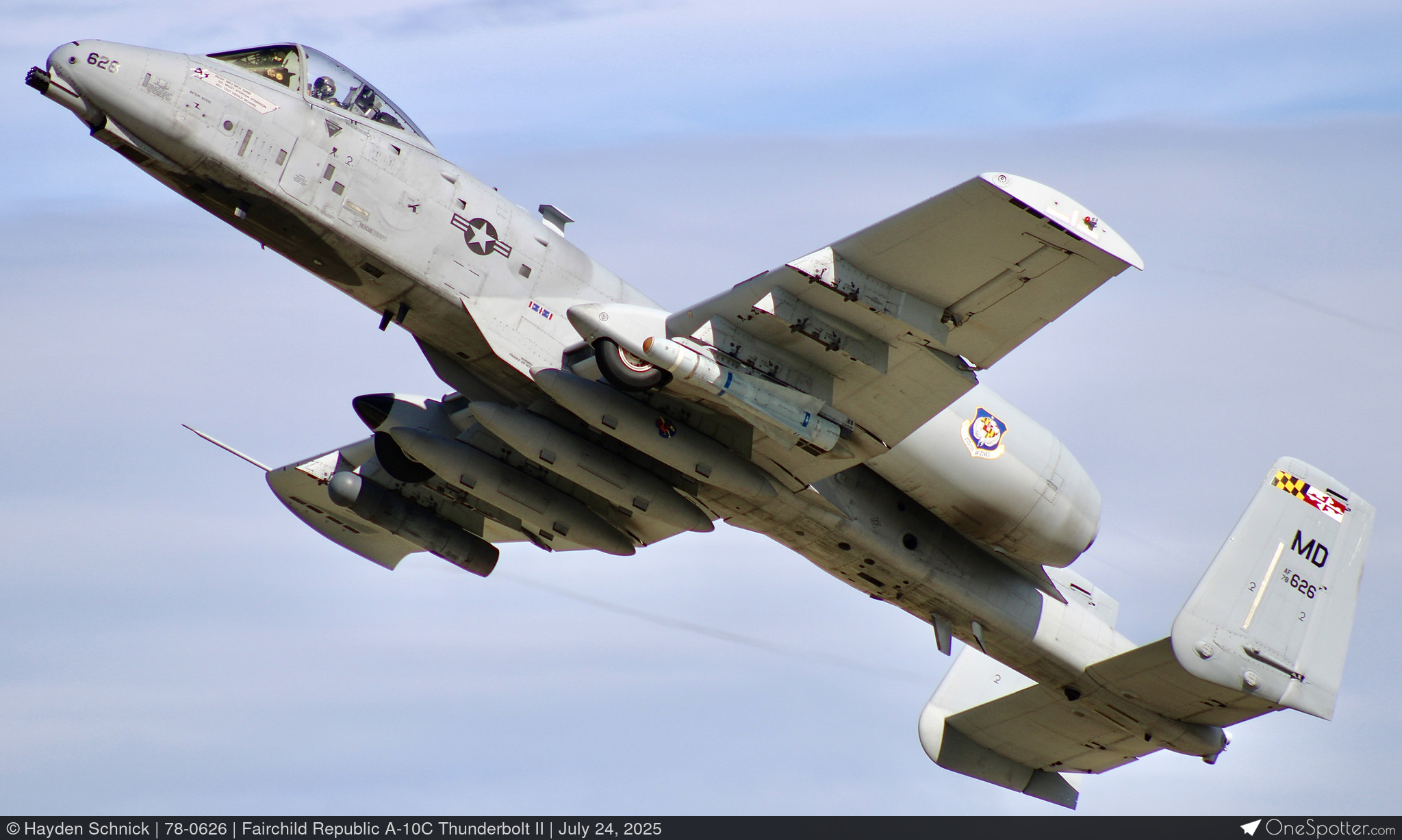 78-0626 United States Air Force Fairchild Republic A-10C