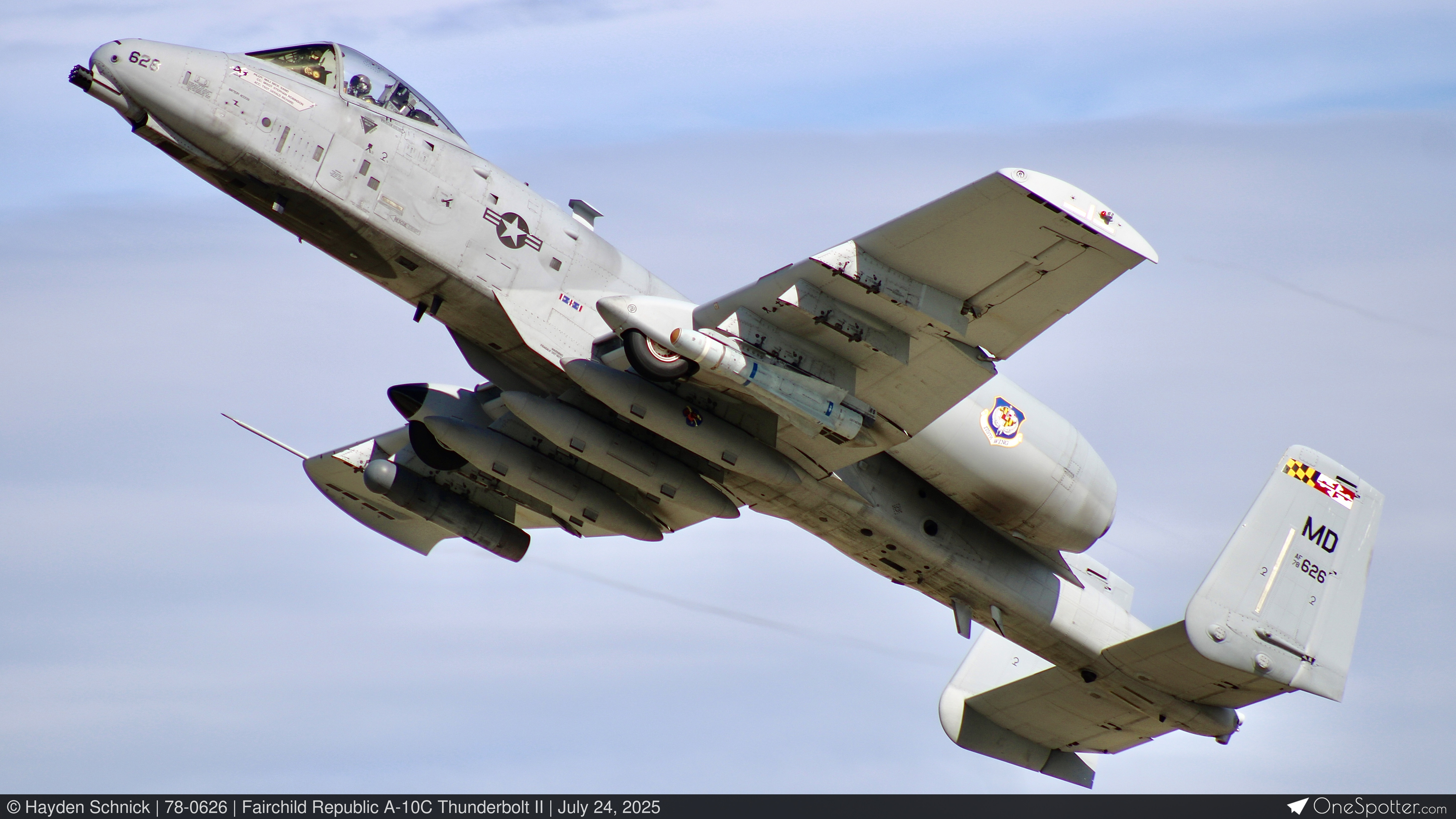 78-0626 - Fairchild Republic A-10C Thunderbolt II, United