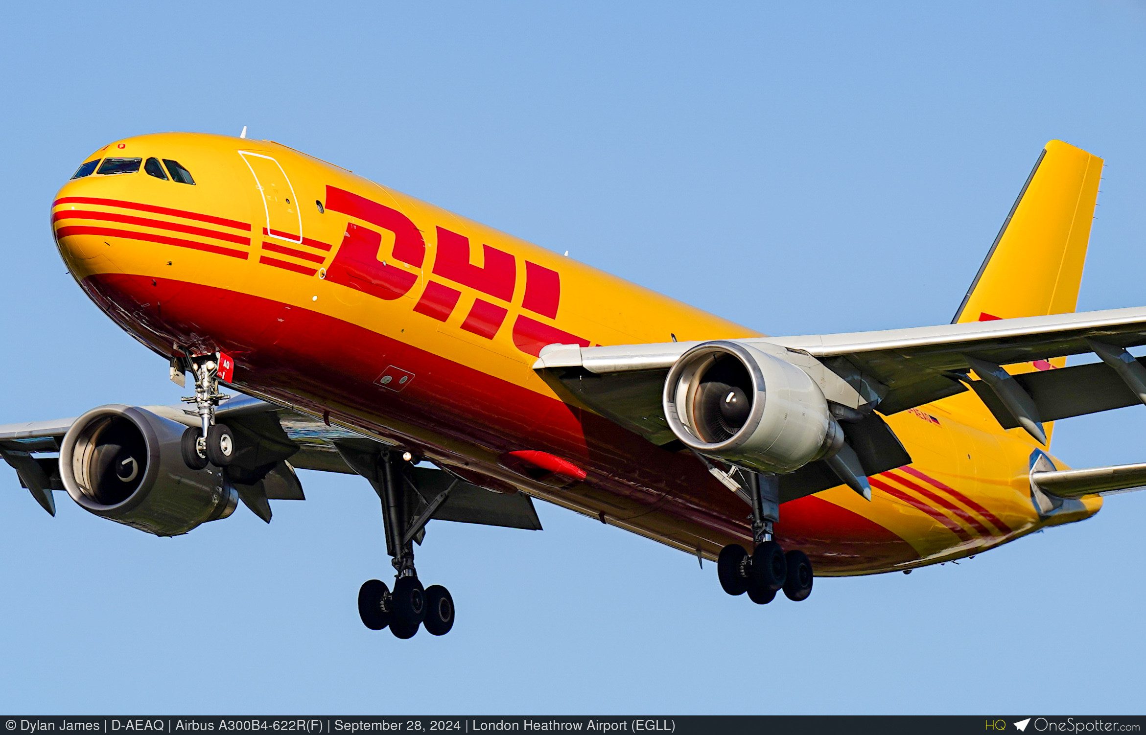 D-AEAQ DHL Aviation Airbus A300B4-622R(F), MSN 729