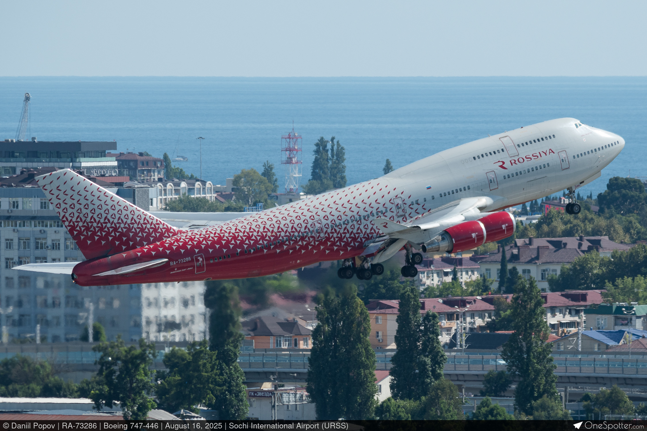 RA-73286 - Boeing 747-446, Rossiya - Russian Airlines | OneSpotter.com
