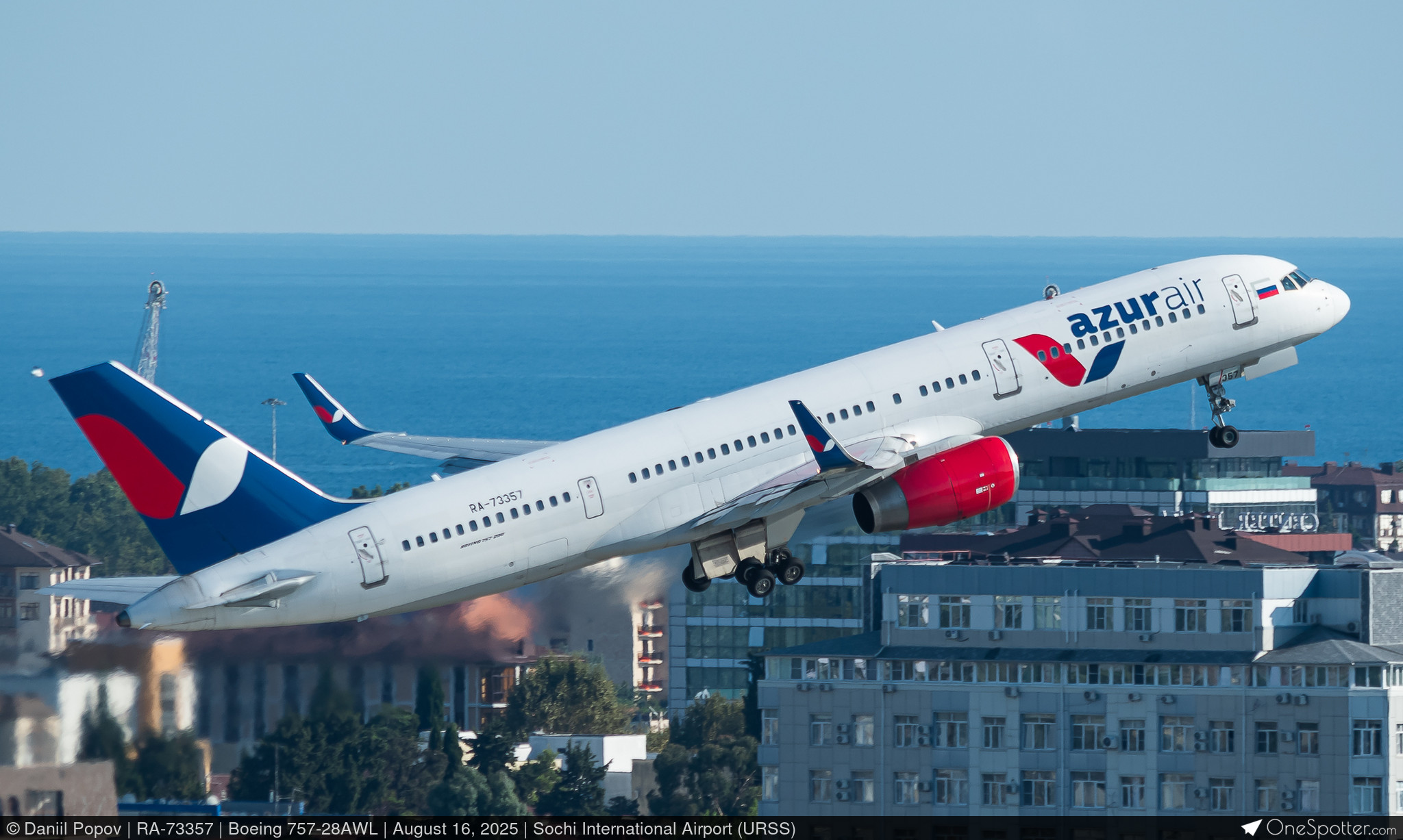 RA-73357 - Boeing 757-28AWL, Azur Air | OneSpotter.com