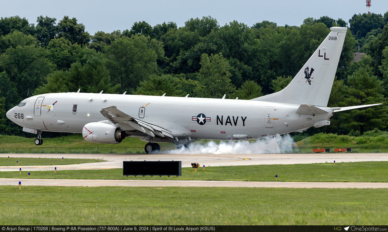 ジョージ様 170268 - United States Navy Boeing P-8A Poseidon (737-800A), MSN