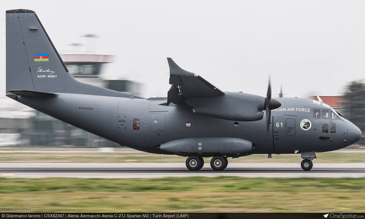 CSX62347 - Alenia Aermacchi Alenia C-27J Spartan NG, Azerbaijani