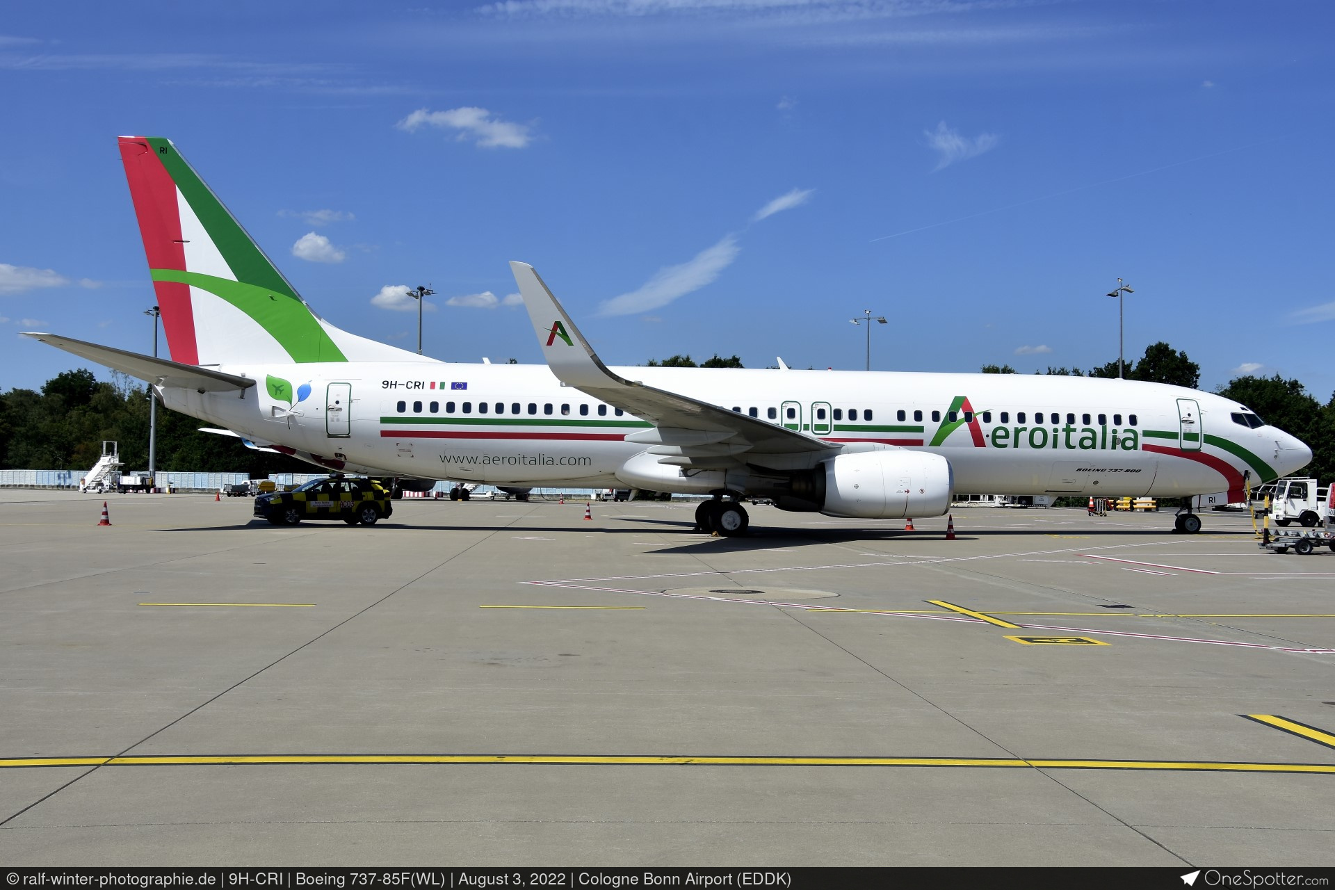 9H-CRI - Aeroitalia Boeing 737-85F(WL), MSN 30567 | OneSpotter.com