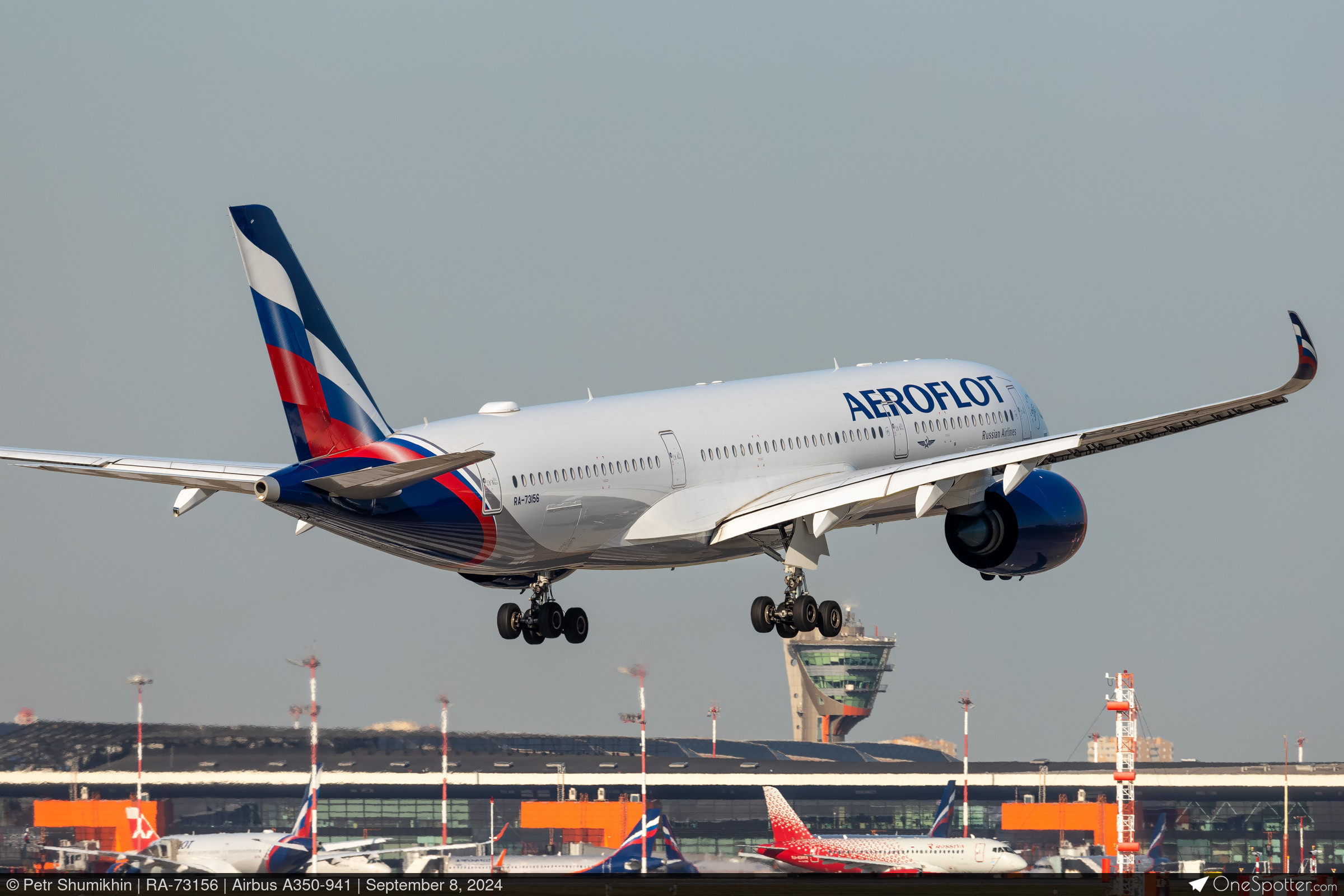RA-73156 - Aeroflot - Russian Airlines Airbus A350-941, MSN 466