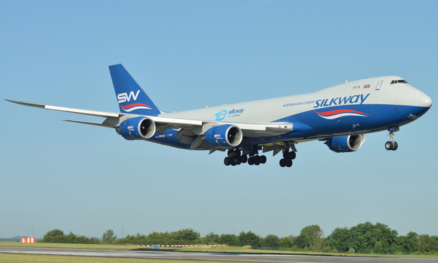 4K-BBH - Silk Way West Airlines Boeing 747-83QF, MSN 62708