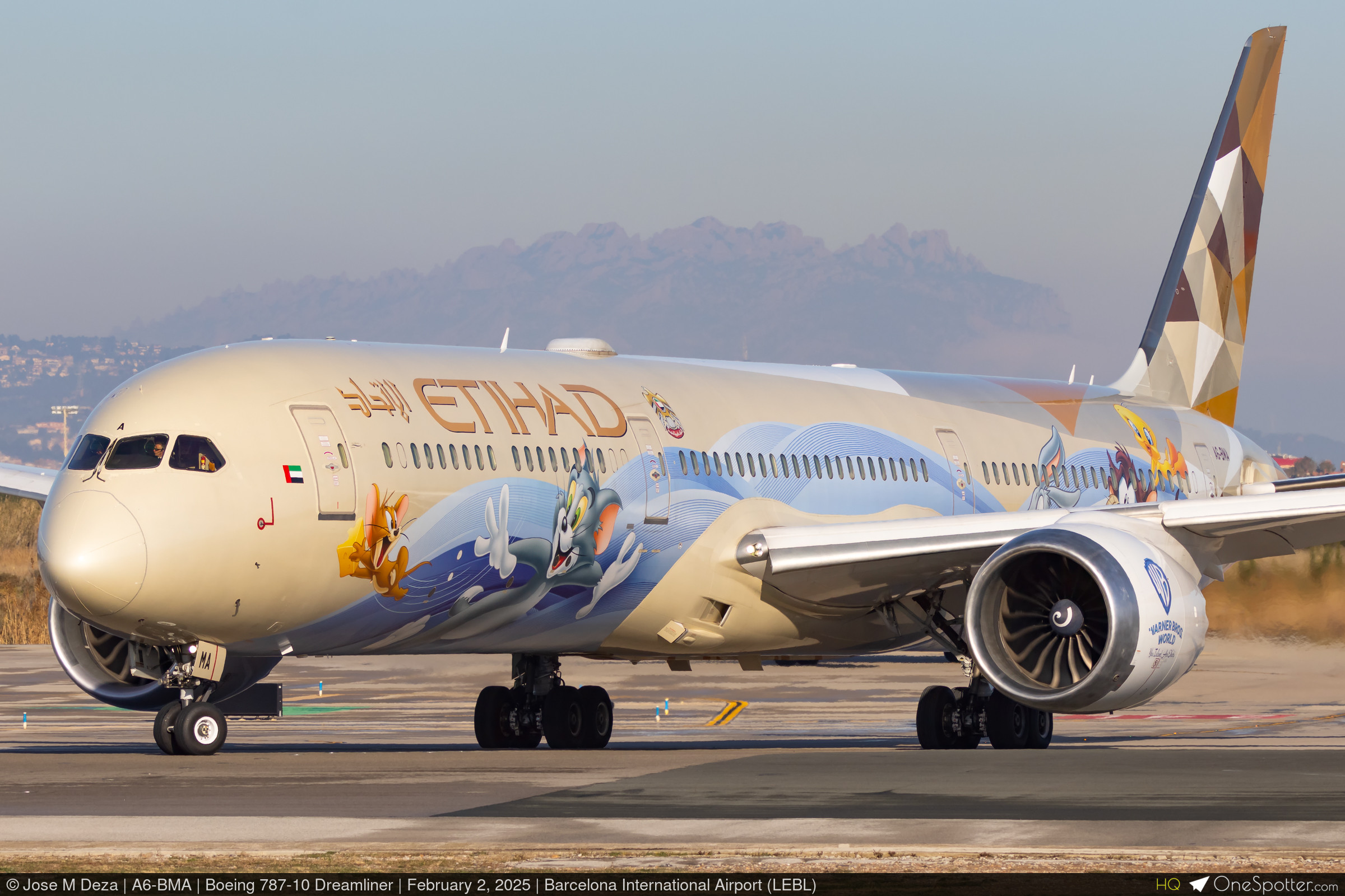 A6-BMA Etihad Airways Boeing 787-10 Dreamliner, MSN 60755