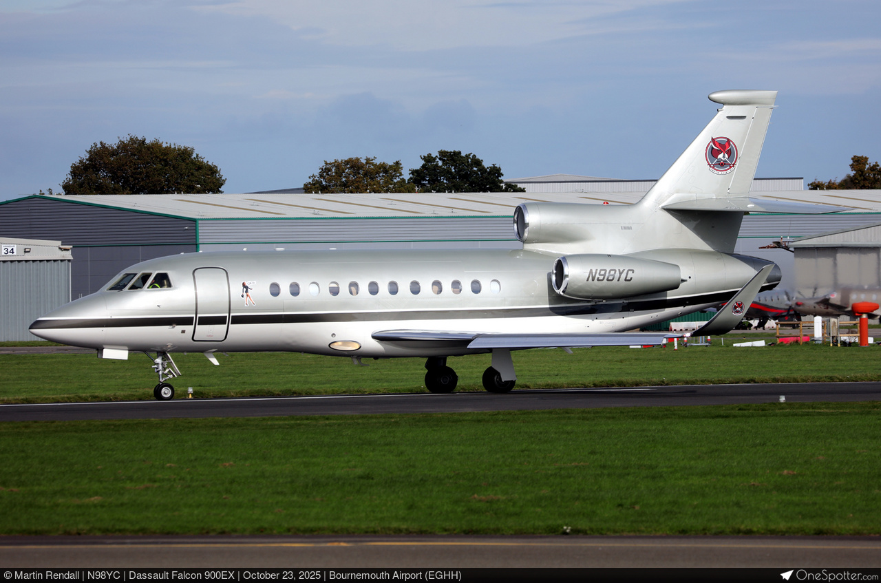 N98YC - Private Dassault Falcon 900EX, MSN 11 | OneSpotter.com