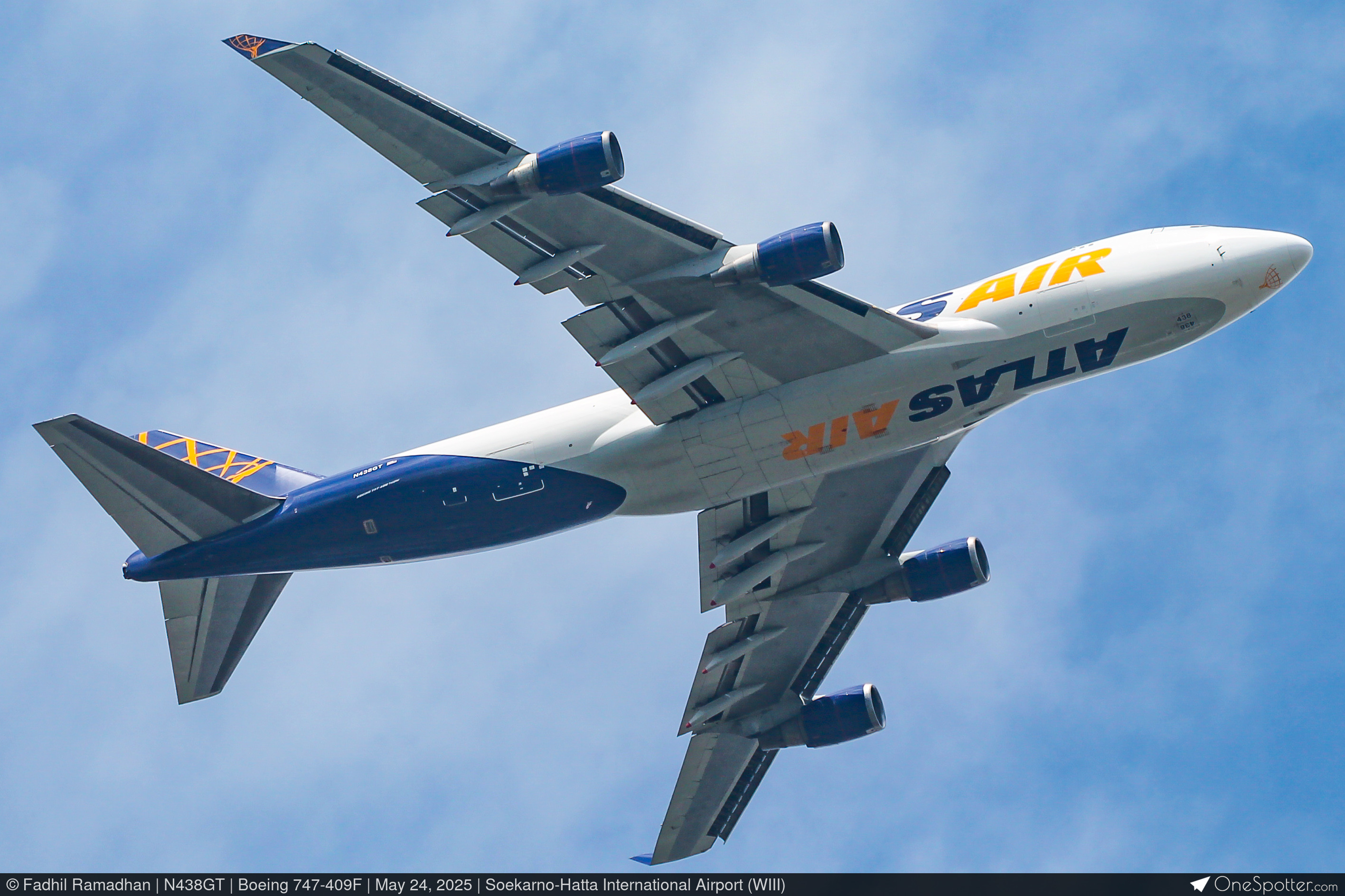N438GT - Atlas Air Boeing 747-409F, MSN 30766 | OneSpotter.com