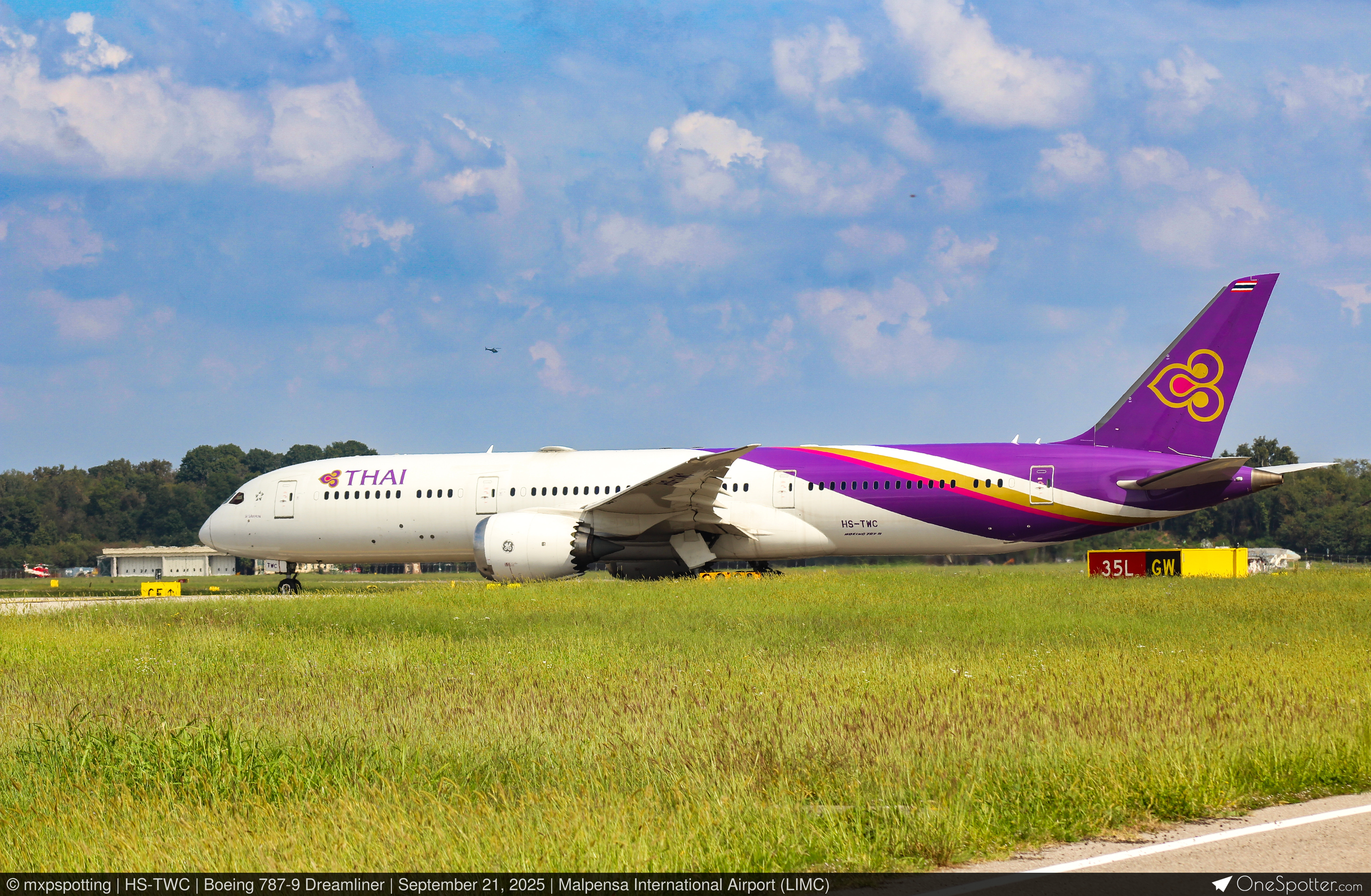 HS-TWC Thai Airways Boeing 787-9 Dreamliner, MSN 62739