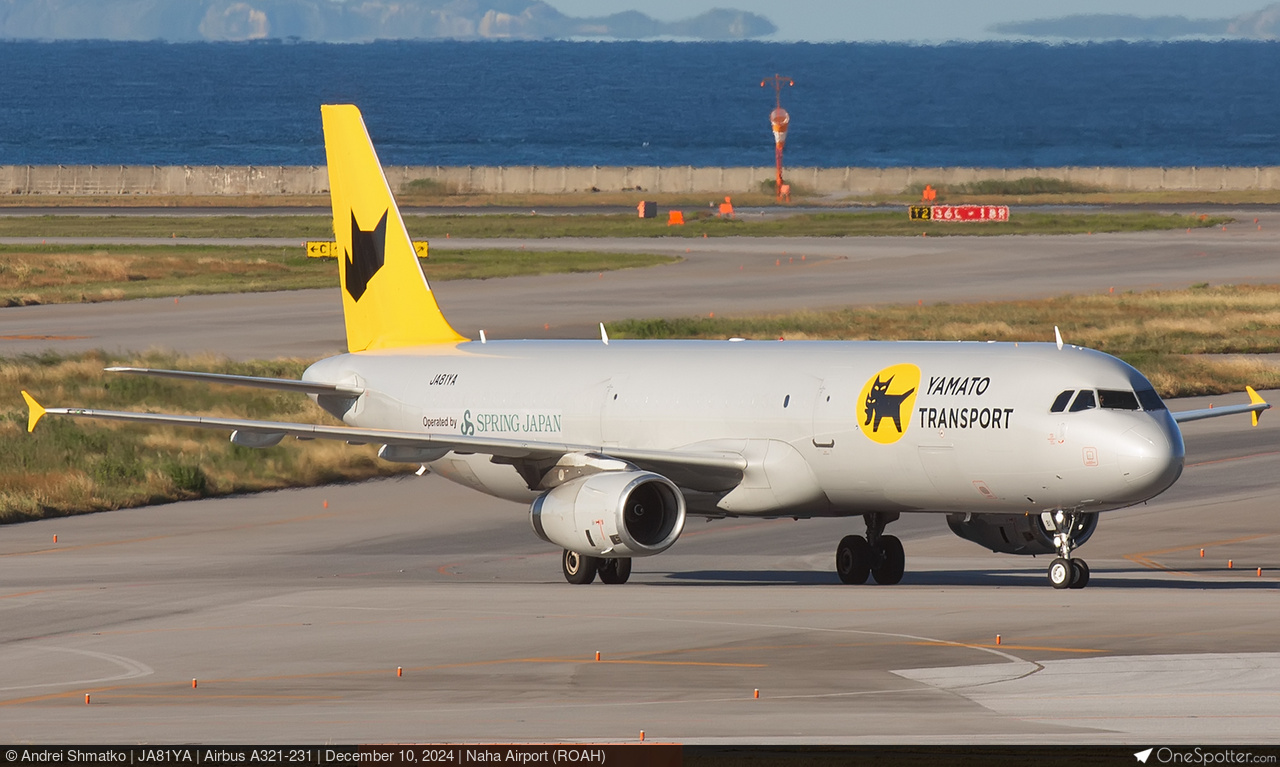 JA81YA Yamato Transport Airbus A321-231, MSN 4173 | OneSpotter.com