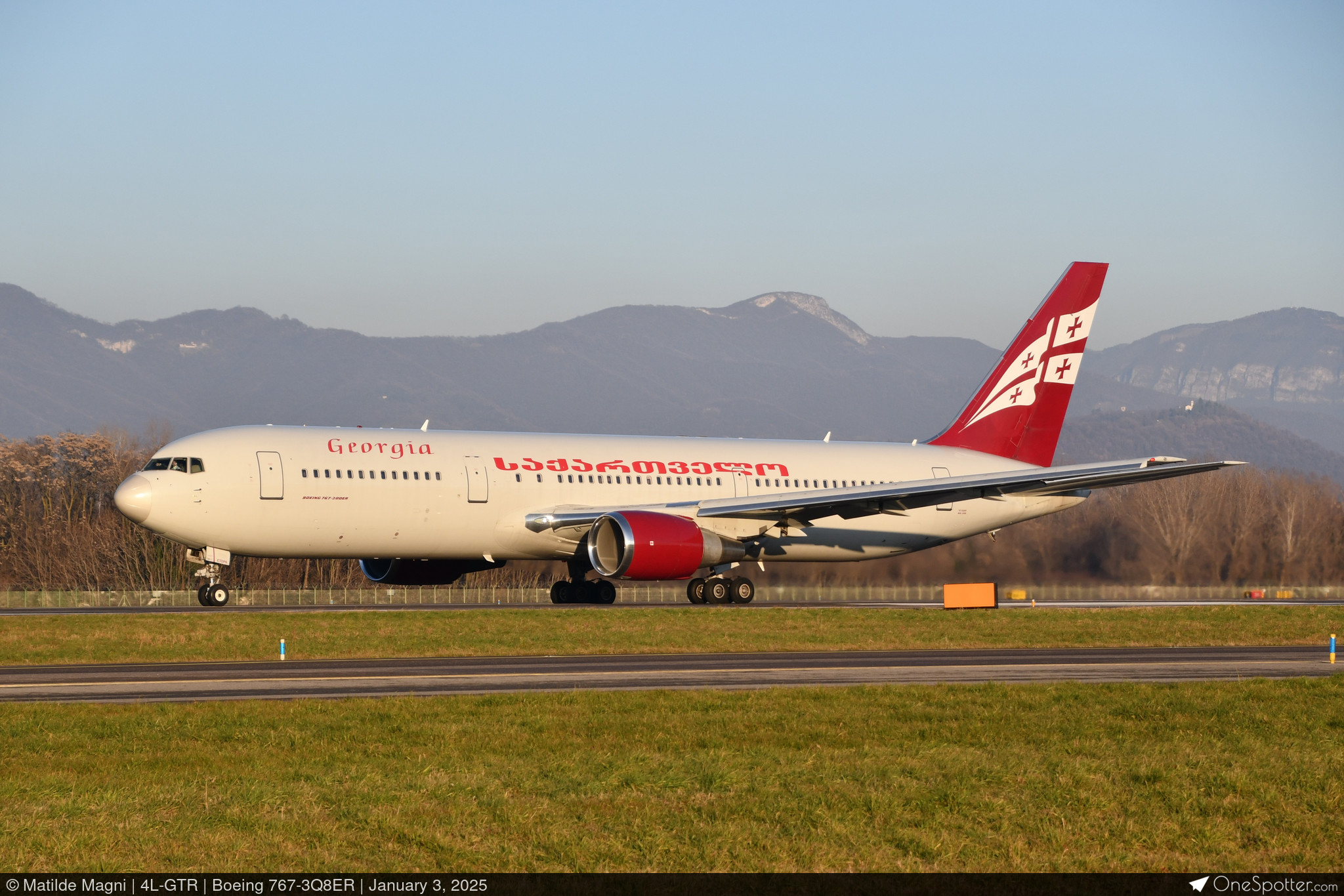 4L-GTR Airzena Georgian Airways Boeing 767-3Q8(ER), MSN 29390