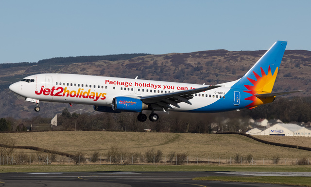 G-GDFJ Jet2 Boeing 737-804, MSN 28229 | OneSpotter.com