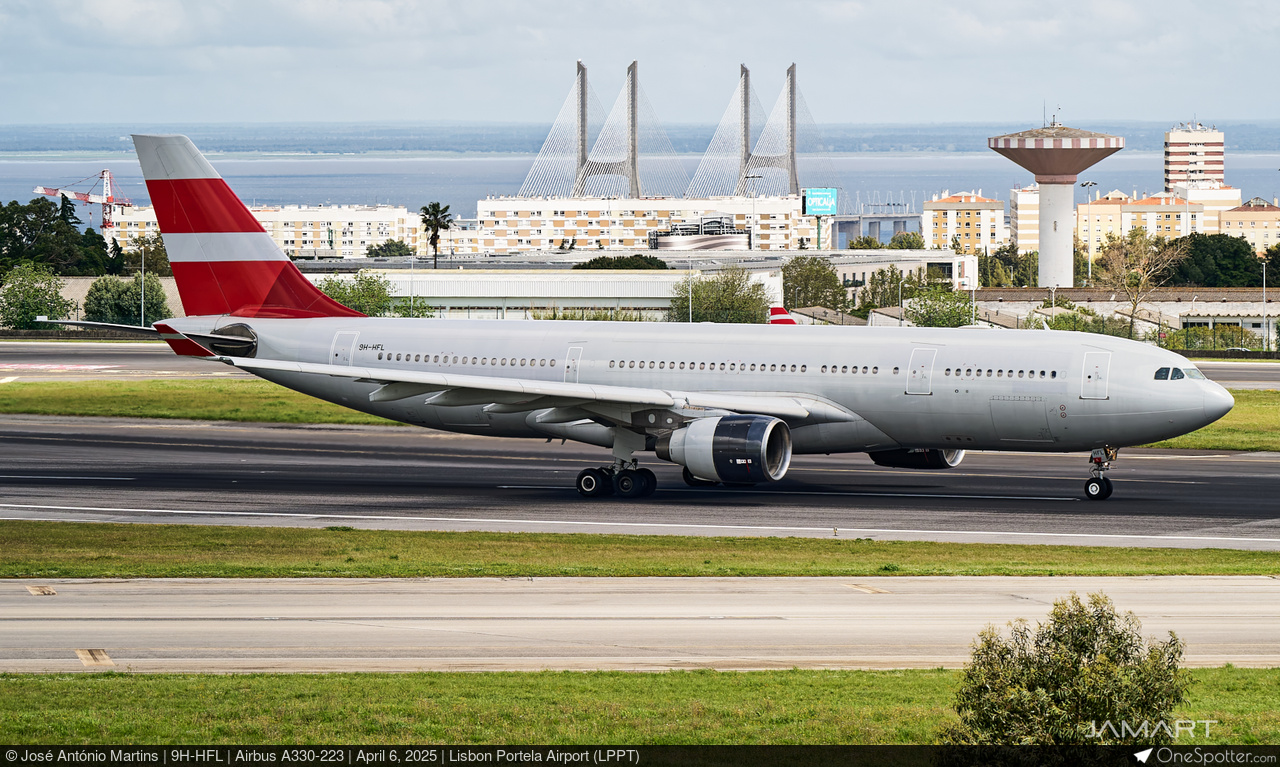 9H-HFL - Hi Fly Malta Airbus A330-223, MSN 1002 | OneSpotter.com