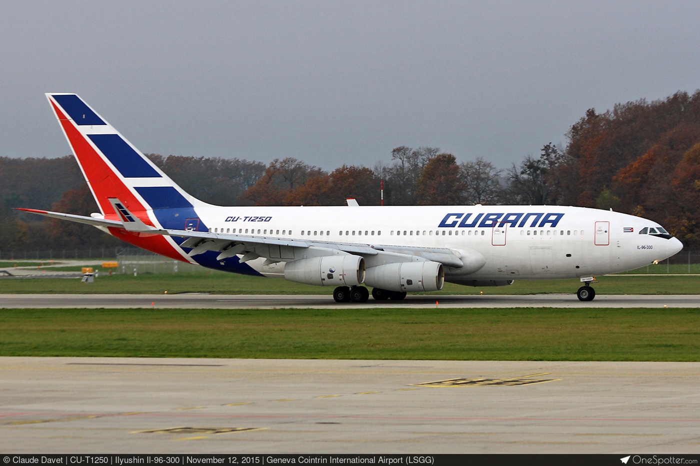 CU-T1250 - Ilyushin Il-96-300, Cubana | OneSpotter.com