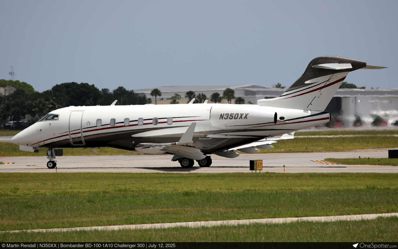 N350XX - Pete Mitchell Aviation LLC Bombardier BD-100-1A10