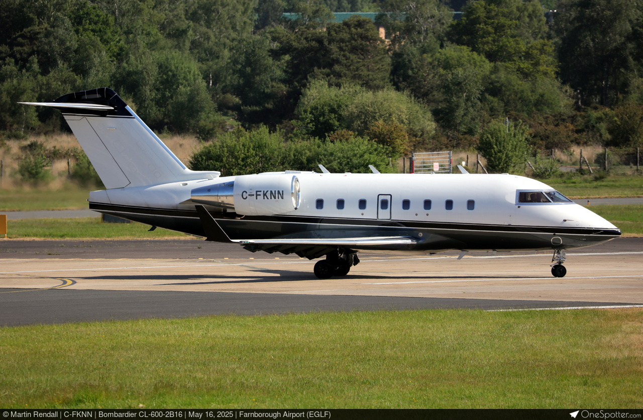 完全未使用級 1986年 PMG 64 EPQ フランス France C-FKNN - Private Bombardier CL-600-2B16, MSN 5426 | OneSpotter.com