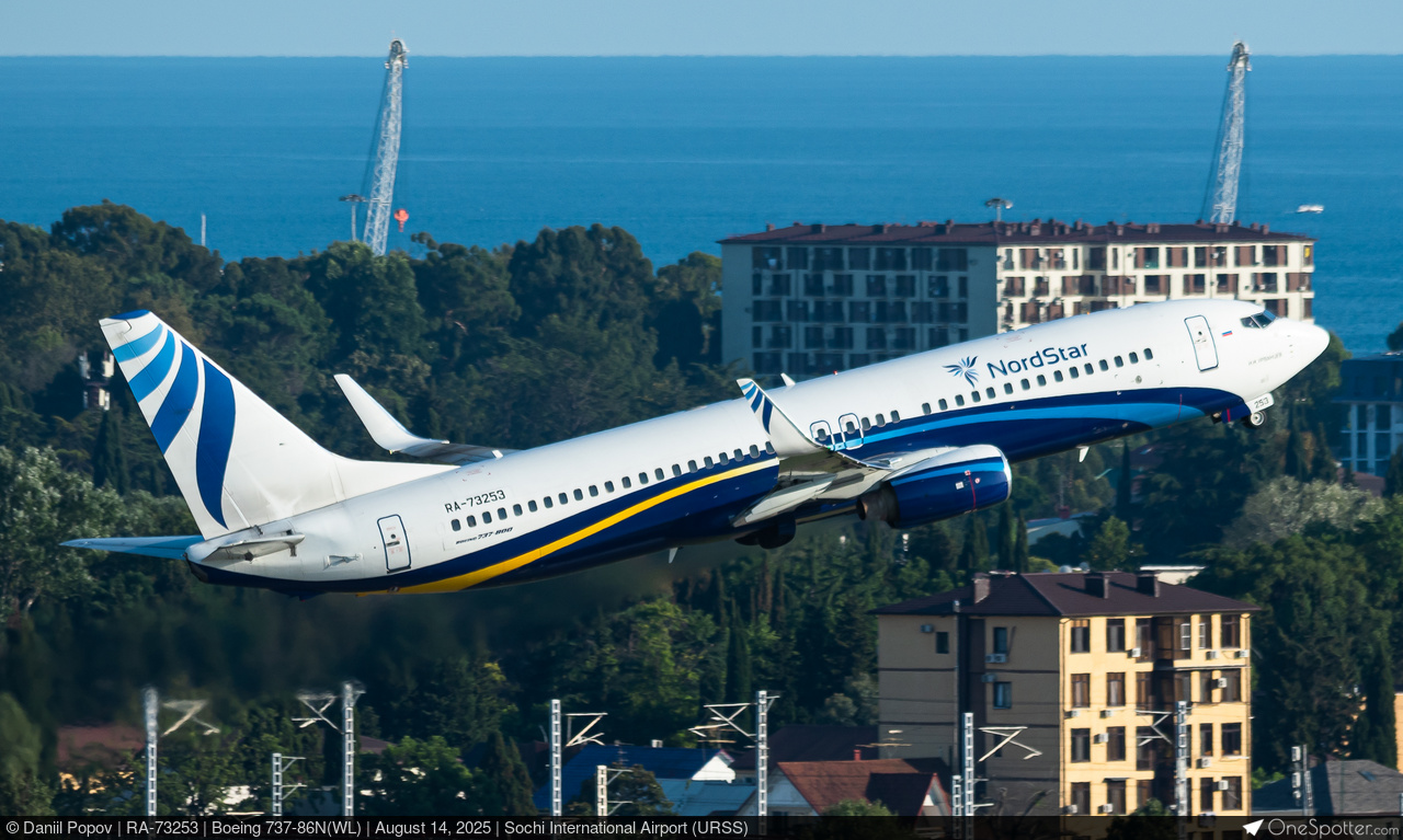 RA-73253 - NordStar Airlines Boeing 737-86N(WL), MSN 36813 RA-73253 - NordStar Airlines Boeing 737-86N(WL), MSN 36813