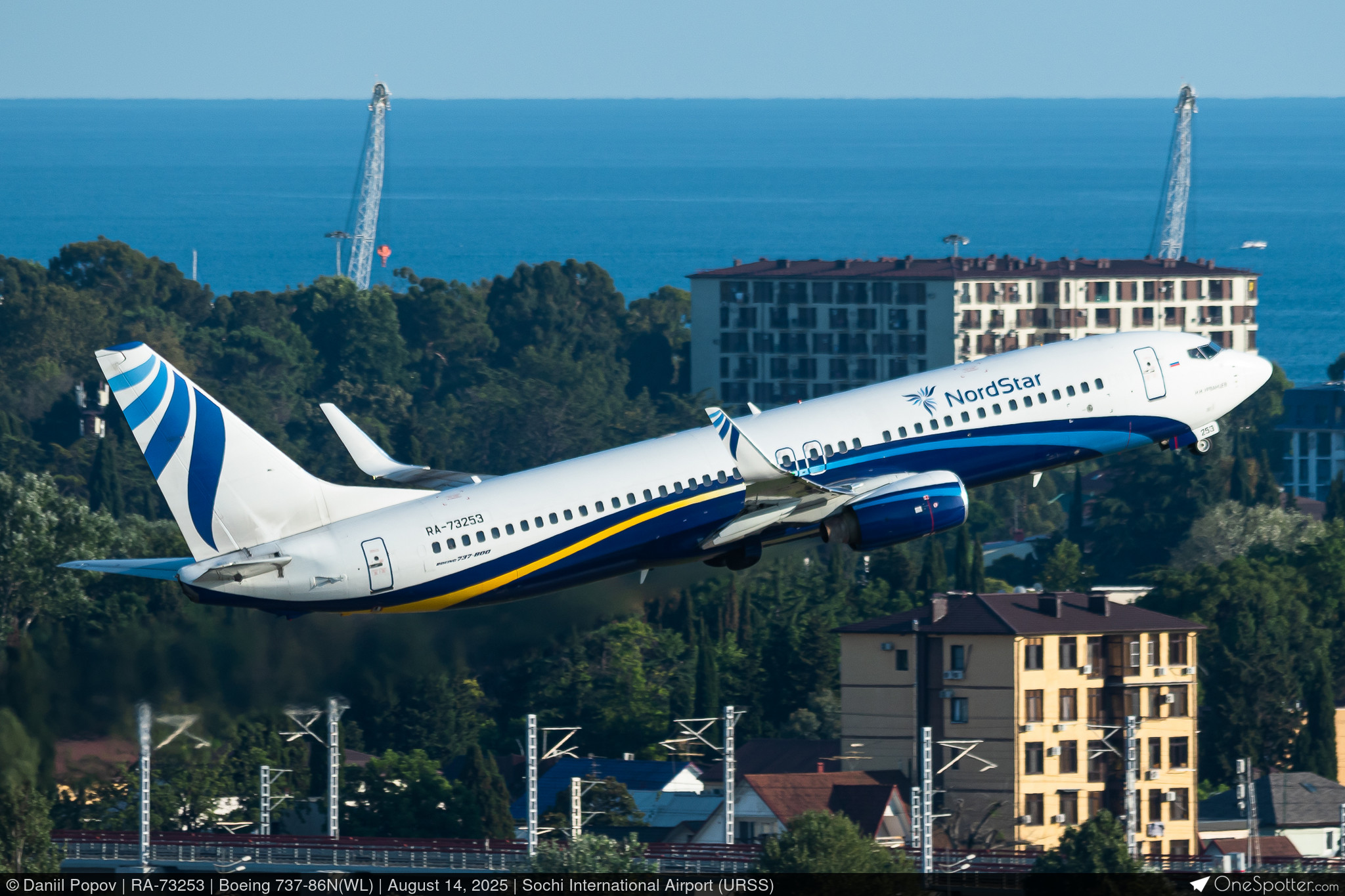 RA-73253 - NordStar Airlines Boeing 737-86N(WL), MSN 36813