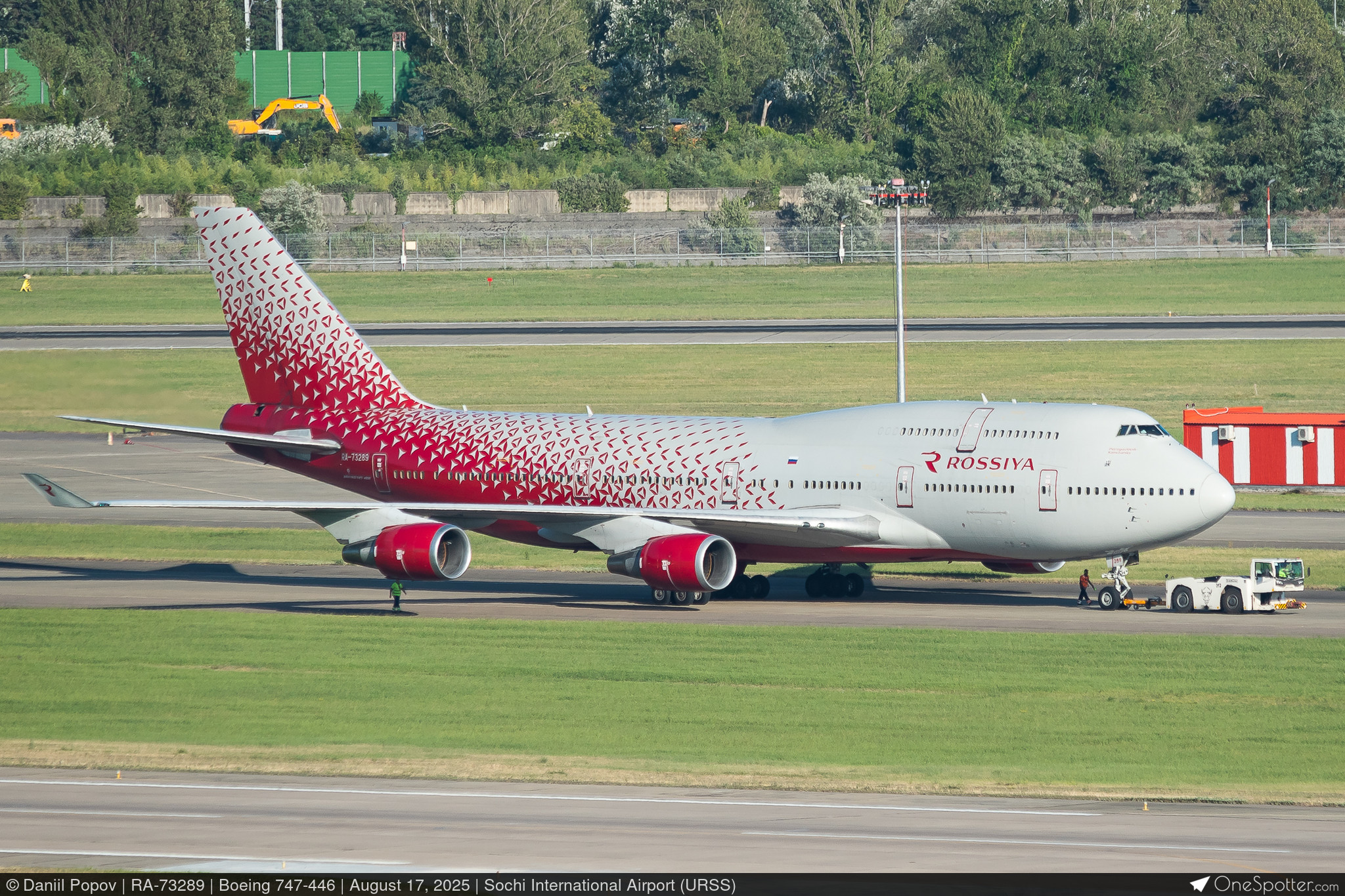 RA-73289 Rossiya - Russian Airlines Boeing 747-446, MSN 27648