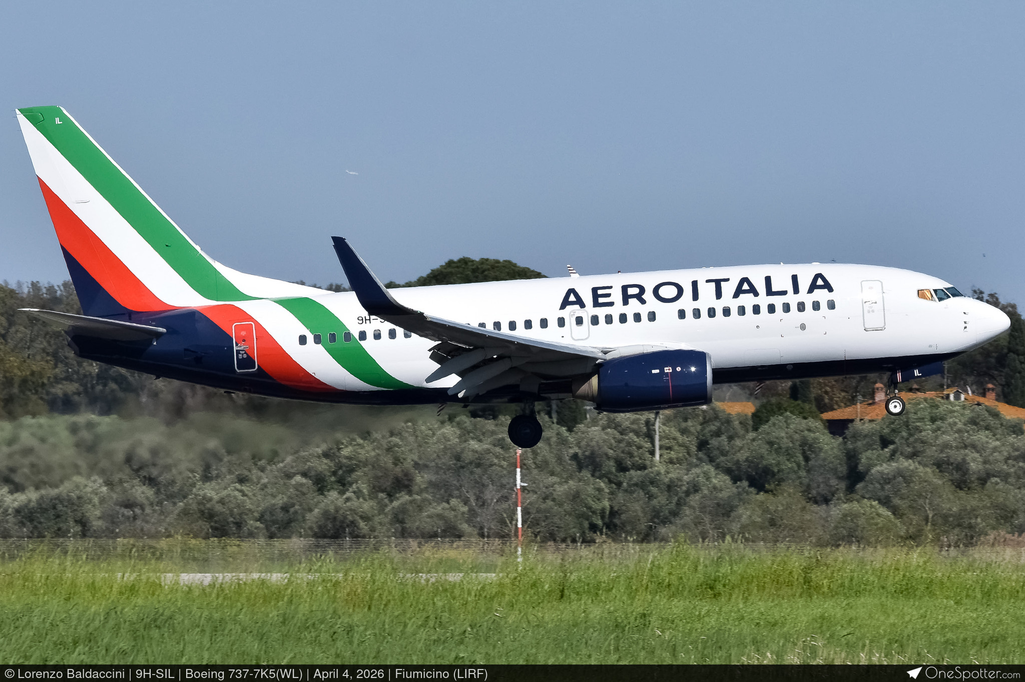 9H-SIL - Aeroitalia Boeing 737-7K5(WL), MSN 35150 | OneSpotter.com