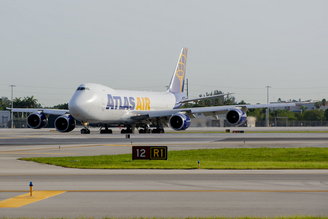 N868GT - Atlas Air Boeing 747-83QF, MSN 60119 | OneSpotter.com
