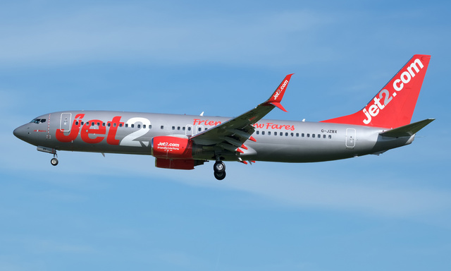 G-JZBX - Jet2 Boeing 737-8HX(WL), MSN 36552 | OneSpotter.com