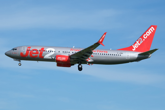 G-JZBX - Jet2 Boeing 737-8HX(WL), MSN 36552 | OneSpotter.com