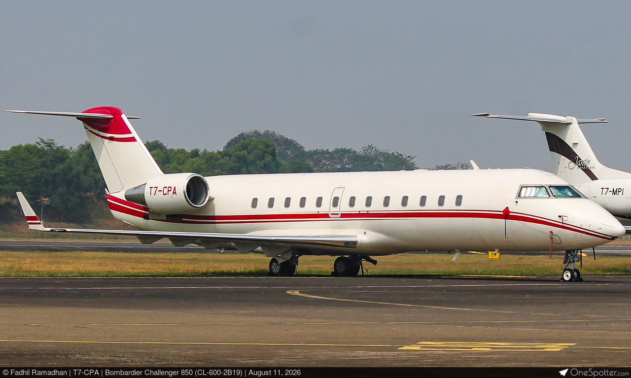 T7-CPA - Regal Vision Bombardier Challenger 850 (CL-600-2B19), MSN